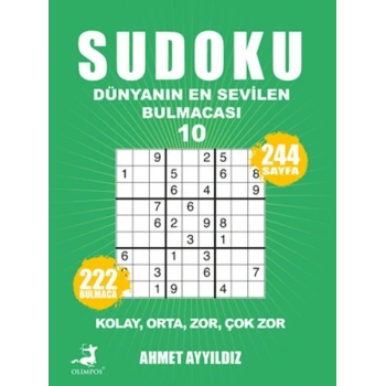 Sudoku Dünyanın En  Bulmacası 10