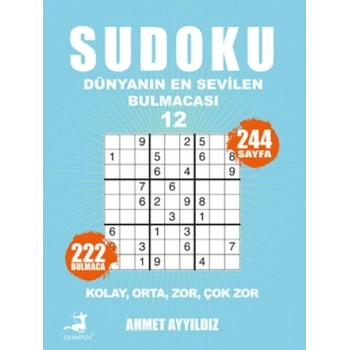 Sudoku Dünyanın En  Bulmacası 12