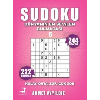 Sudoku Dünyanın En  Bulmacası 5