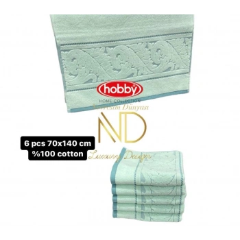 Sultan Mint 70x140 6lı Havlu Seti