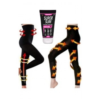 Süper Slim İncelmenize ve Bölgesel nıza Bakım Kremi-Akıllı Mikro Tayt (M/L)