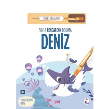 Suyla Rengarenk Boyama - Deniz (Sihirli Fırçasıyla)