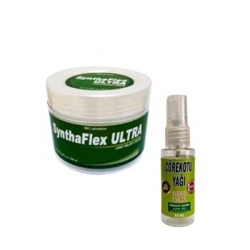 Syntha-flex Sırt Diz Vücut Sızıları Için Masaj Bakım Kremi 100 ml X 1 Ad Masaj Yağı Ile 30 ml