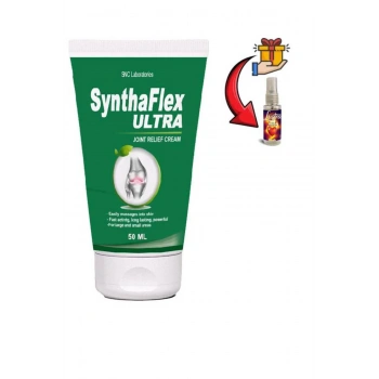 Synthaflex Ultra Sırtınız Beliniz Eklemlerinizin Fıtığınıza Teskin Kremi 50 ml x 1 ad+Masaj Yağı