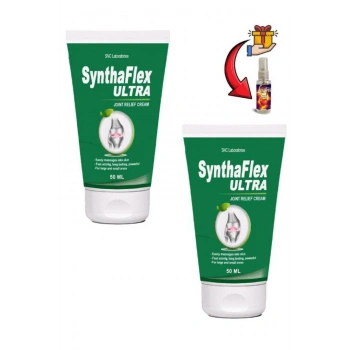 Synthaflex Ultra Sırtınız Beliniz Eklemlerinizin Fıtığınıza Teskin Kremi 50 ml x 2 ad+Masaj Yağı
