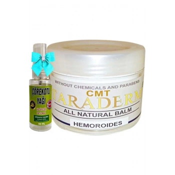 Taraderm Cream 100 Ml + Çörek Otu Yağı 30 Ml