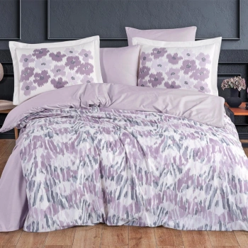 Tek Kişilik Poplin Nev Takımı Penny Lila