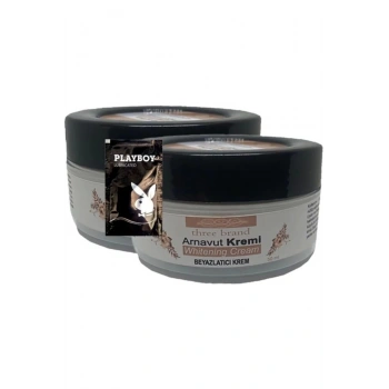 Three Brand Arnavut Kremi 2li Adet Whitens Cream Aklık Kremi LFHX0381 50 ml + 1 Adet Jel Hediye