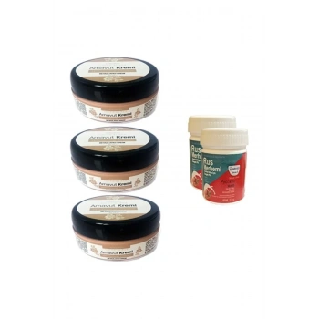 Three Brand Arnavut Kremi 3 Adet + Rus Merhemi 50 ml 2 Adet