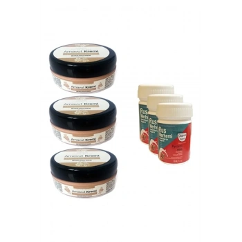 Three Brand Arnavut Kremi 3 Adet + Rus Merhemi 50 ml 3 Adet