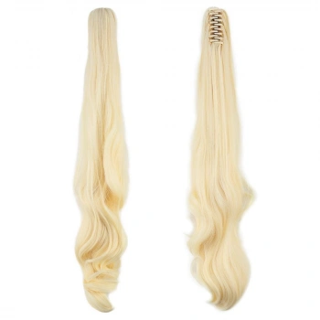 Tokalı Dalgalı At Kuyruğu / Açık Platin