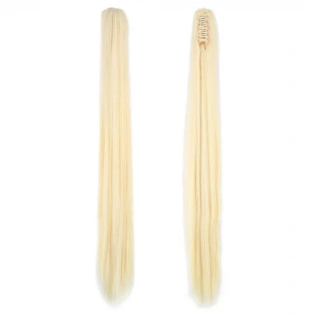 Tokalı Düz At Kuyruğu / Açık Platin