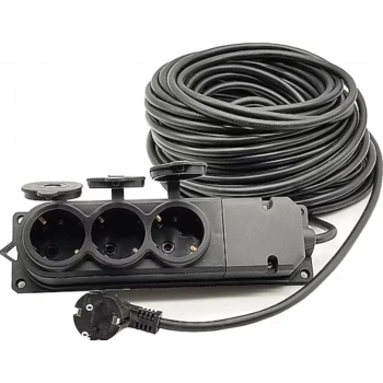 Topart 01558 20 Metre Grup Prizli Uzatma 3X2,5 Kablo