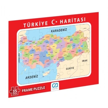Türkiye Haritası  Puzzle-35