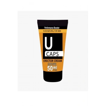 U Caps Cream Erk.eklere Kal.dırma Ve Ser.tleş.tirme Kremi 50 ml