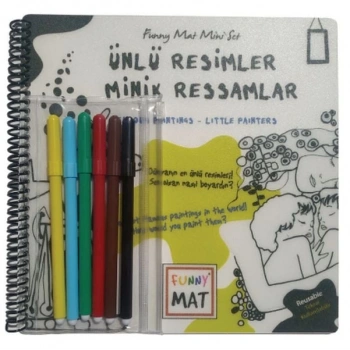 Ünlü ler Minik Ressamlar - Funny Mat Mini Set (Aktivite Seti)