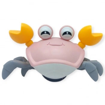 Uzaktan Kumandalı Sevimli Yengeç Emekleme Yardımcısı - Pembe