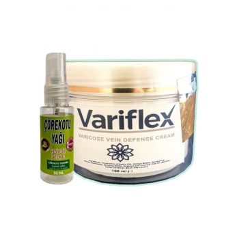 Variflex Bacak Bakımı Kremi 100 ml + Çörek Otu Yağı 30 ml