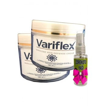 Variflex Krem 100 ml x 2 adet + ve Çörek Otu Yağı 30 ml