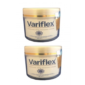Variflex Varicose Vein Defense Bacak Var.isleri Için Masaj Bakım Kremi 100 ml 2 Adet