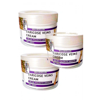 Varix Varicose Veins West&Month Leg Bakım Kremi 100 ml X 3 adet