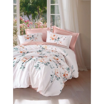 Verna Pudra Saten Nev Takımı Çift Kişilik