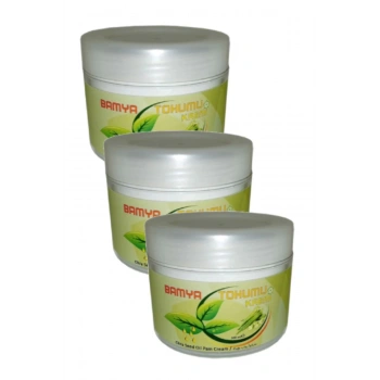 Vücut Agrılarına iyi gelen Bamya Tohumu Yağlı Masaj Kremi 100 ml x 3 adet