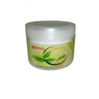 Vücut Sızıları için Bamya Tohumu Yağlı Mesaj Kremi 100 ml