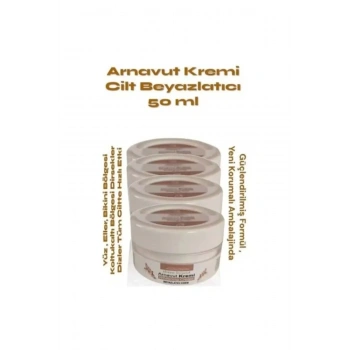 Whitening Cream Arnavut Kremi 50ml Aklık Kremi Beyazlatıcı Krem X 2 ADET