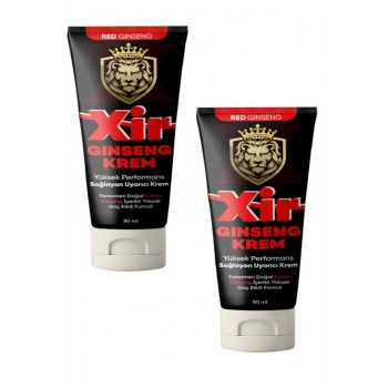 Xir Ginse.ng Erk.eklere Pen.isi Ser.tleş.irici Krem 50 ml 2 Adet