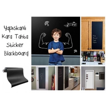 Yapışkanlı Kara Tahta-Yazı Tahtası:  Blackboard