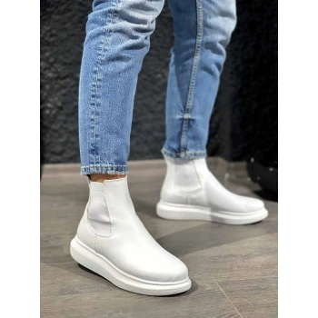 Yüksek Taban Ayakkabı  Beyaz