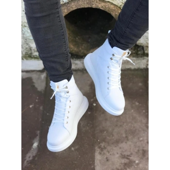 Yüksek Taban Ayakkabı  Beyaz