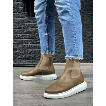 Yüksek Taban Ayakkabı  Vizon