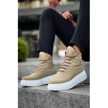 Yüksek Taban Bot  Vizon Süet