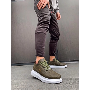 Yüksek Taban Günlük Ayakkabı  Haki