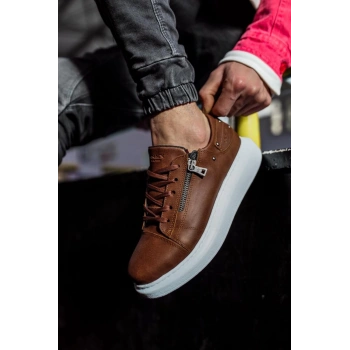 Yüksek Taban Günlük Ayakkabı  Taba