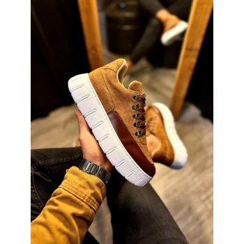 Yüksek Taban Günlük  Ayakkabı  Taba