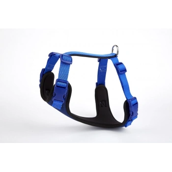 Yumuşak Softlu Köpek Göğüs Tasması 45/55 cm Mavi