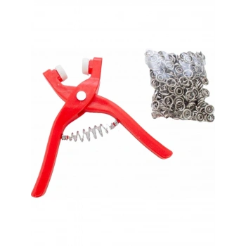 Yuvarlak Hlı Kuş Gözü Pensesi 9.5 Mm - Bebek Elbise Çıtçıt Montaj Seti