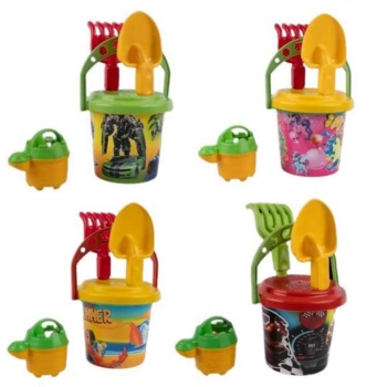 Yuvarlak Küçük Kova Plaj Seti