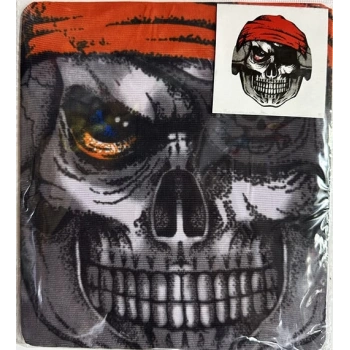 Yüze Yapışan Kafaya Tam Geçmeli Streç Maske Bez Maske Model 4-2