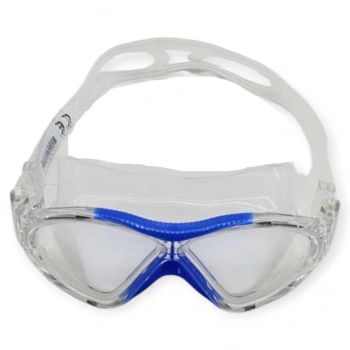 Yüzücü Sörf Gözlüğü Kulaklık Hediyeli BEYAZ/MAVİ - 8170