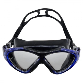 Yüzücü Sörf Gözlüğü Kulaklık Hediyeli SİYAH/MAVİ - 8170