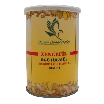 Zencefil Kökü Öğütülmüş Doğal 150 Gr Teneke Kutu
