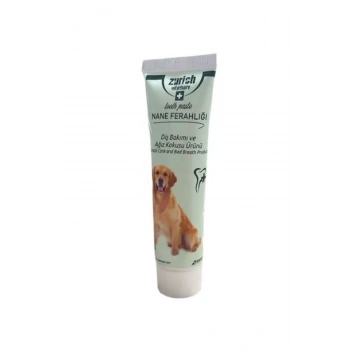 Zurıch Dog Ağız Ve Diş Bakım Paste 100 Gr Nane Ferahlığı
