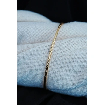 Ajda Bilezik Baklava Desenli 22 Ayar Kaplama 1 Adet