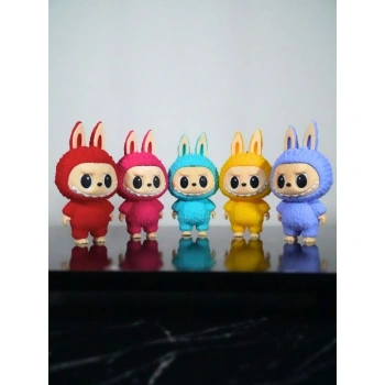 Labubu Anahtarlık Sürpriz Renk 13 cm Kaliteli -