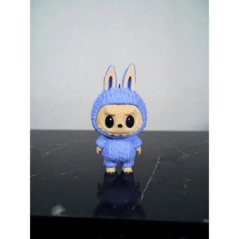 Labubu Figür Anahtarlık Lila 13 cm Kaliteli -