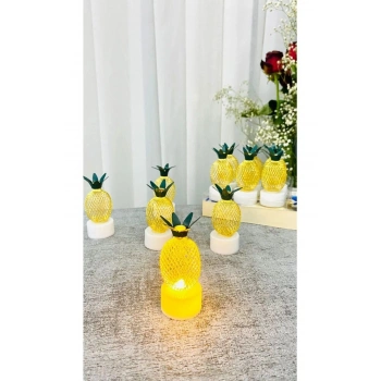 Led Mum Ananas Metal 2 Adet ()